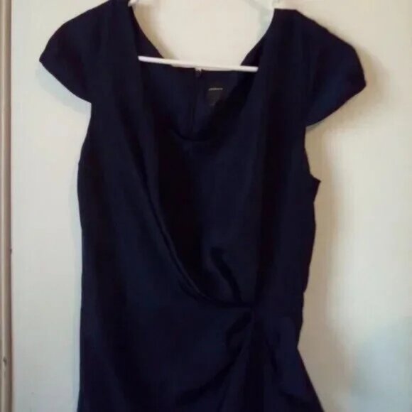 Chequer black sleeveless dress size 4 - Picture 3 of 6